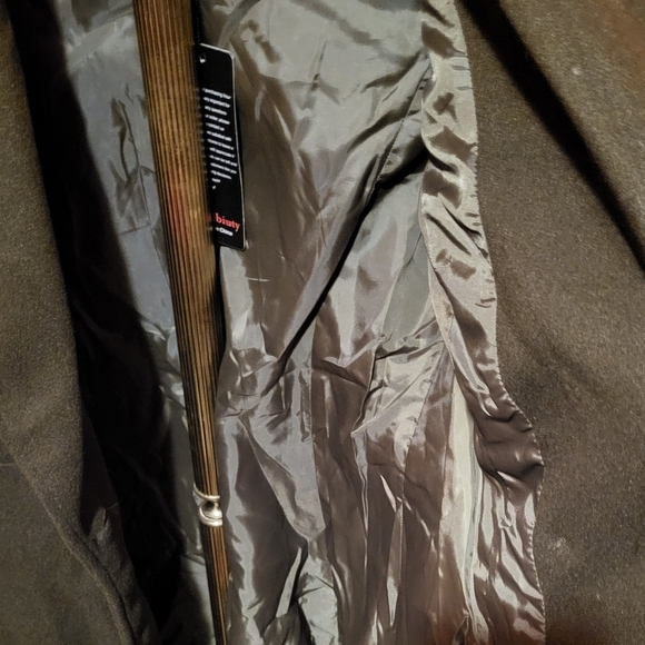 Curlbiuty Women's Pea Coat Double Breasted A Line Trench Coat Green Size Small - Picture 7 of 8